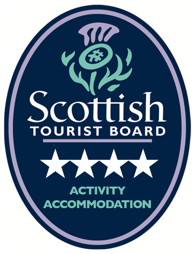 4 star VisitScotland Activity Accommodation Rating